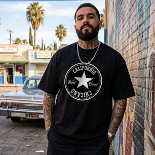 Kalifornien Chicano västkust t-shirt