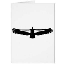 Kalifornien Condor Hälsningskort