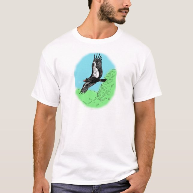 Kalifornien condor tee shirt (Framsida)