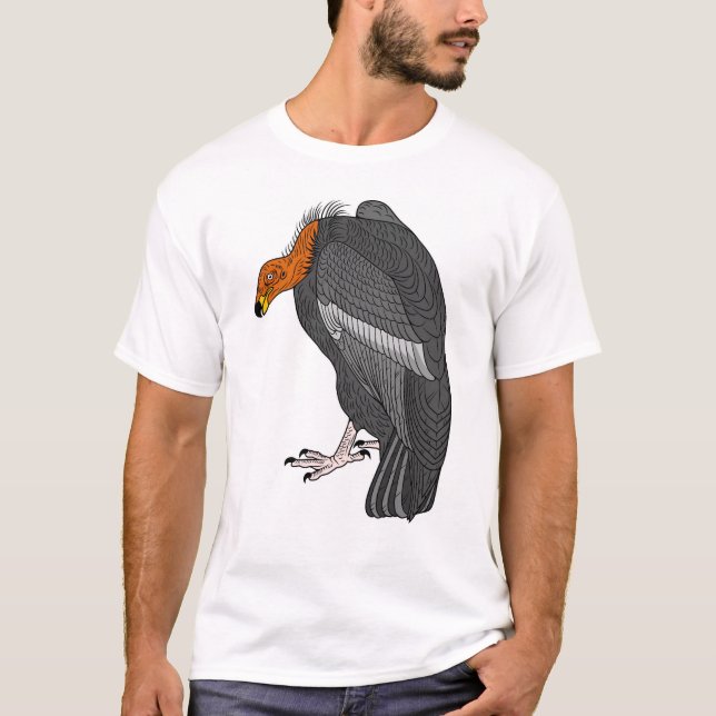 Kalifornien Condor Tee Shirt (Framsida)