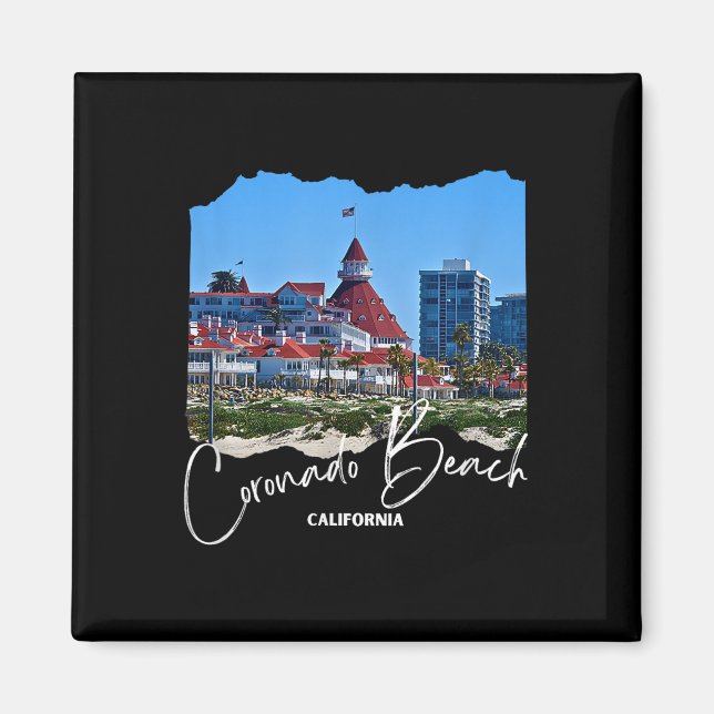 Kalifornien Coronado Island _ Coronado Beach Magnet (Framsidan)