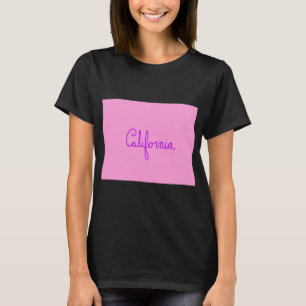Kalifornien Cursiveskjorta T Shirt