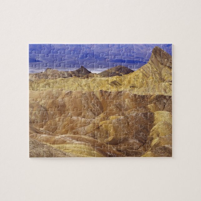 Kalifornien: Death Valley NP, utsikt från Zabriski Pussel (Horisontell)