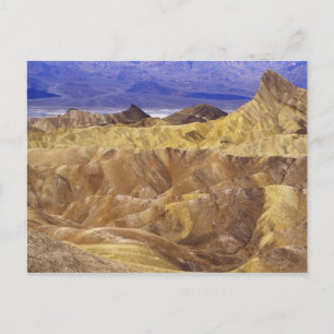Kalifornien: Death Valley NP, utsikt från Zabriski Vykort