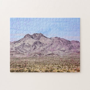Kalifornien Desert Mojave Mountains Art Puzzle Pussel