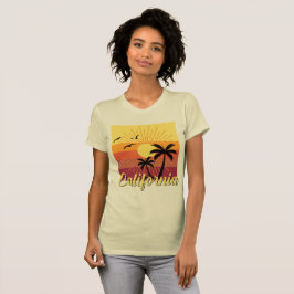 Kalifornien design - Bella+Canvas Slim Passar för  T Shirt