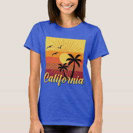 Kalifornien design - Kvinnors grundläggande T-Shir T Shirt