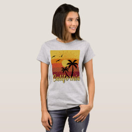 Kalifornien design - Kvinnors grundläggande T-Shir T Shirt