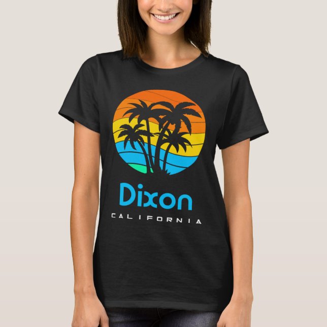 Kalifornien Dixon T Shirt (Framsida)