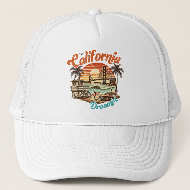 Kalifornien Dreamin" - Kustbron, Beach Keps (Framsida)