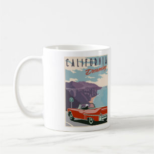 Kalifornien Dreaming Coffee Mugg - Storlek 11oz