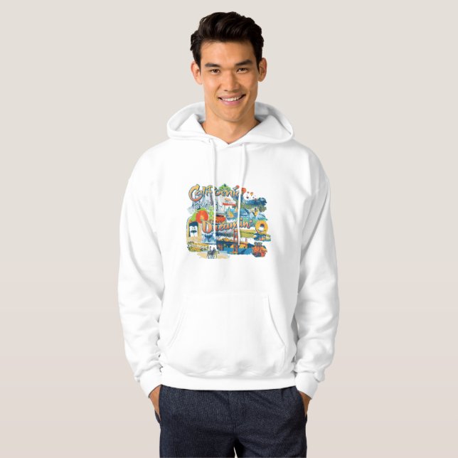 Kalifornien Dreaming Hoodie (Hel framsida)