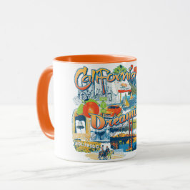 Kalifornien Dreaming Mugg