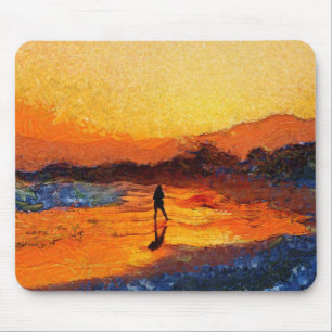 Kalifornien Dreaming Sunset Mousepad Musmatta