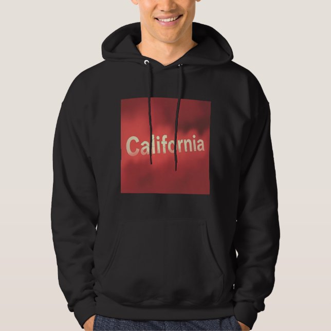 Kalifornien Dröm Vibe Hoodie (Framsida)
