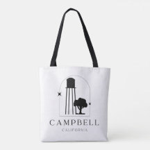 Kalifornien, dubbla Sided Campbell, tote