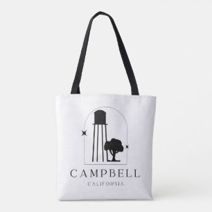 Kalifornien, dubbla Sided Campbell, tote Tygkasse