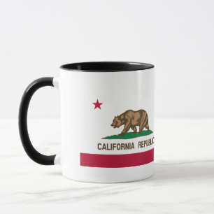 Kalifornien Flagga Mugg