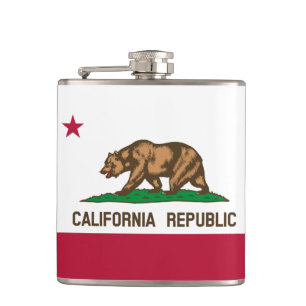 Kalifornien Flagga & resa Kalifornien USA/sport Fickplunta