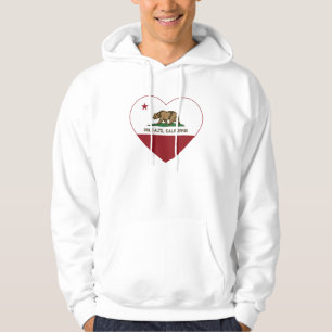 Kalifornien flaggaPalo Alto hjärta Sweatshirt
