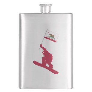 Kalifornien flaggaSnowboard Fickplunta