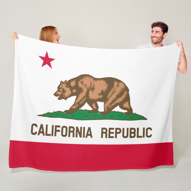 Kalifornien Fleecefilt (På plats)