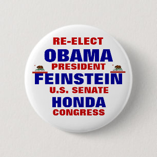 Kalifornien för Obama Feinstein Honda Knapp