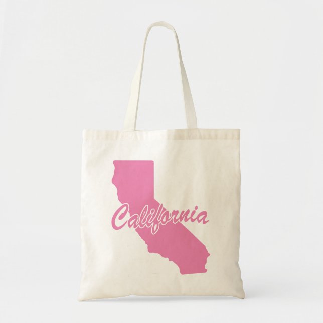 Kalifornien Form Totebag Tygkasse (Framsidan)