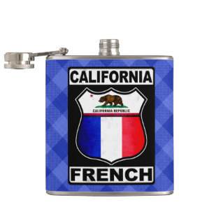 Kalifornien Fransk American Hipflask Fickplunta