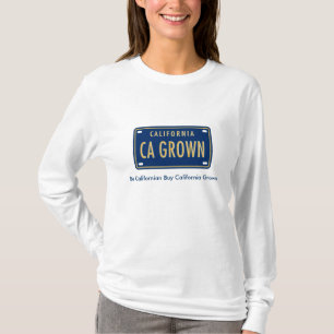 Kalifornien fullvuxna logotypkvinna Hoodie T-shirt