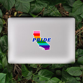 Kalifornien Gay pride Flagga Klistermärken