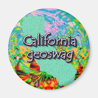 Kalifornien Geocaching Supplies Magnet Geoswag