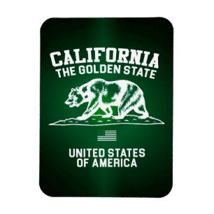 Kalifornien Golden State Magnet