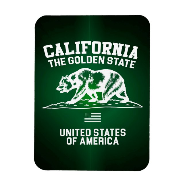 Kalifornien Golden State Magnet (Vertikal)