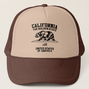 Kalifornien Golden State Truckerkeps