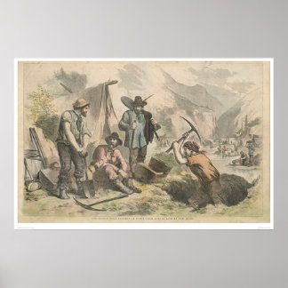 Kalifornien Guld (2525A) Poster