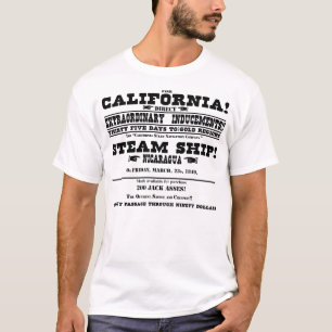 Kalifornien Guld Rush T-shirt