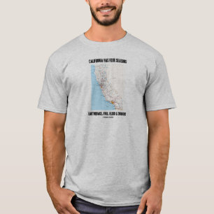 Kalifornien har jordskalv för fyra säsonger att t-shirt