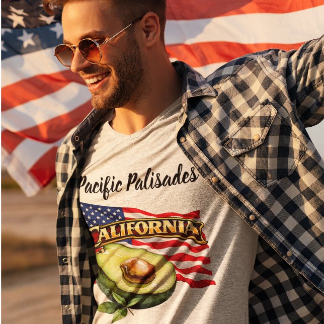 Kalifornien Herr T-Shirt (California Love & Avo Vibes)