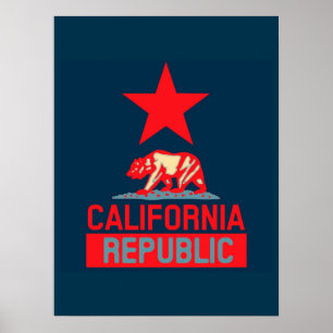Kalifornien Hope Poster