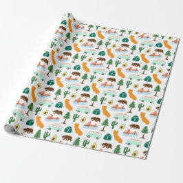 Kalifornien Icons Presentpapper