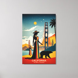 Kalifornien: Innovationens hjärta Canvastryck