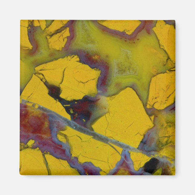 Kalifornien Jasper Magnet (Framsidan)