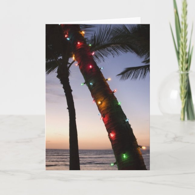 Kalifornien jul helgkort (Framsida)