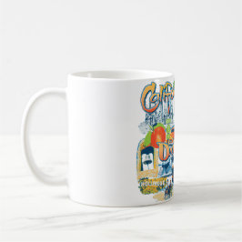 Kalifornien Kaffemugg