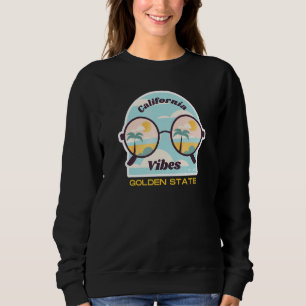 Kalifornien Känsla Strand Palmträd Sommar Lov L T Shirt