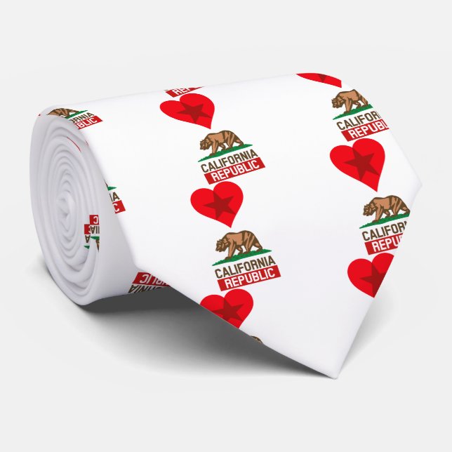 Kalifornien Kärlek Slips (Rullad)