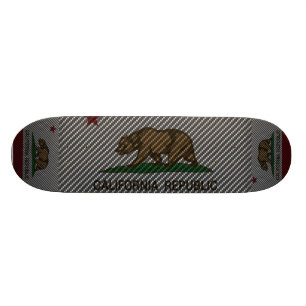 Kalifornien kolfiber skateboard bräda 20,5 cm
