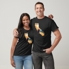 Kalifornien Kontur Björn Berg T Shirt
