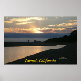 Kalifornien Kusten - Carmel - Poster